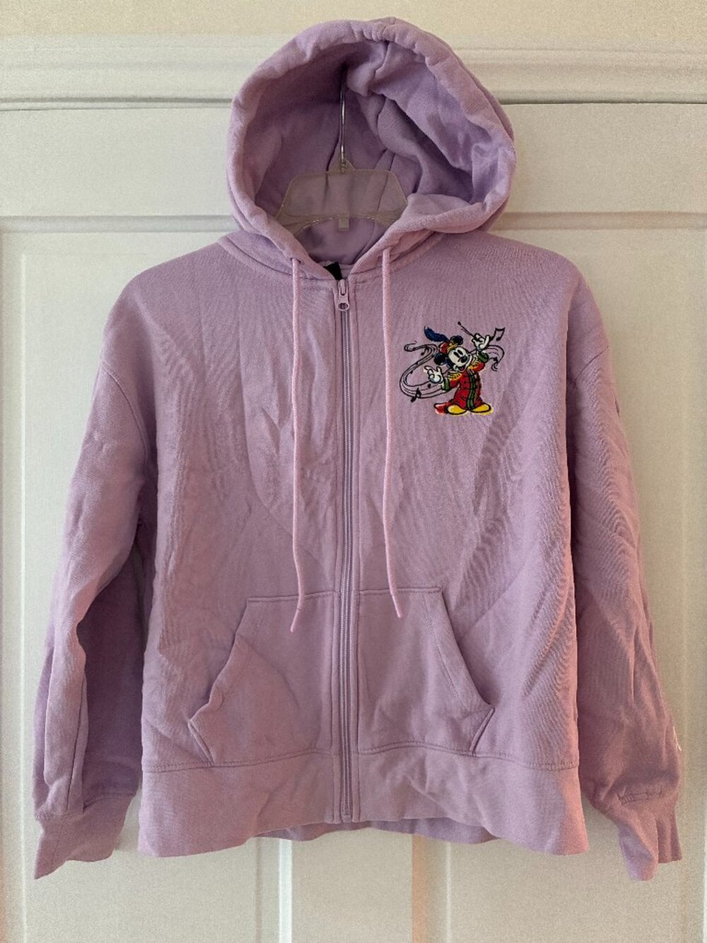 Disney100 Mickey Mouse Music & Wonder Pink Zip Hoodie XS